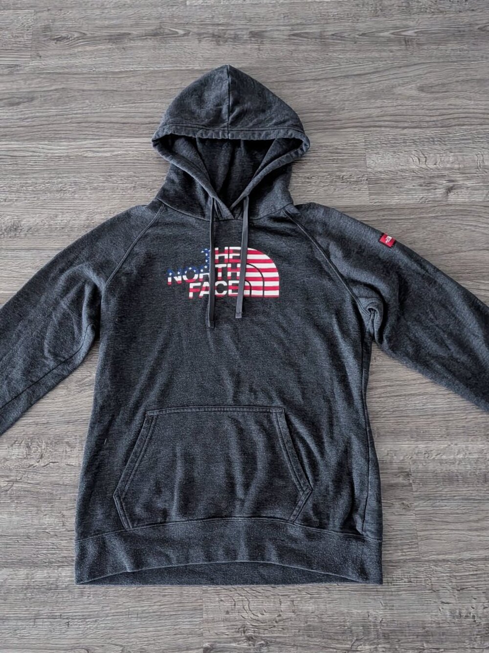 The North Face Flag Pullover Hoodie Sweatshirt -  Women's Medium - M
